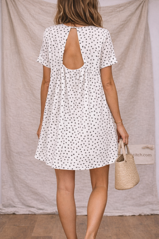 Polka Dot Dress - Pinterest-Inspired Fit