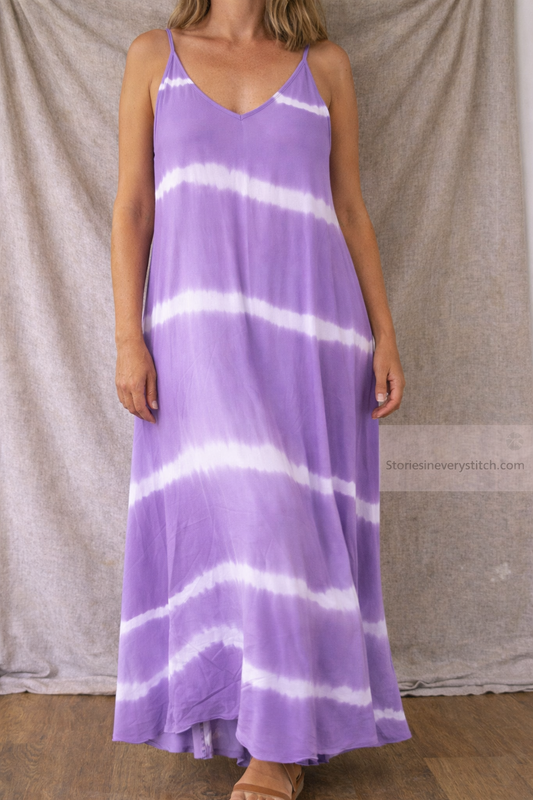 Maxi Dress - Pinterest-Inspired Tie-Dye