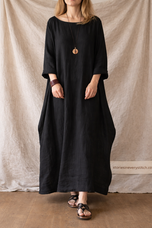 Minimal Flow Oversized Maxi Dress