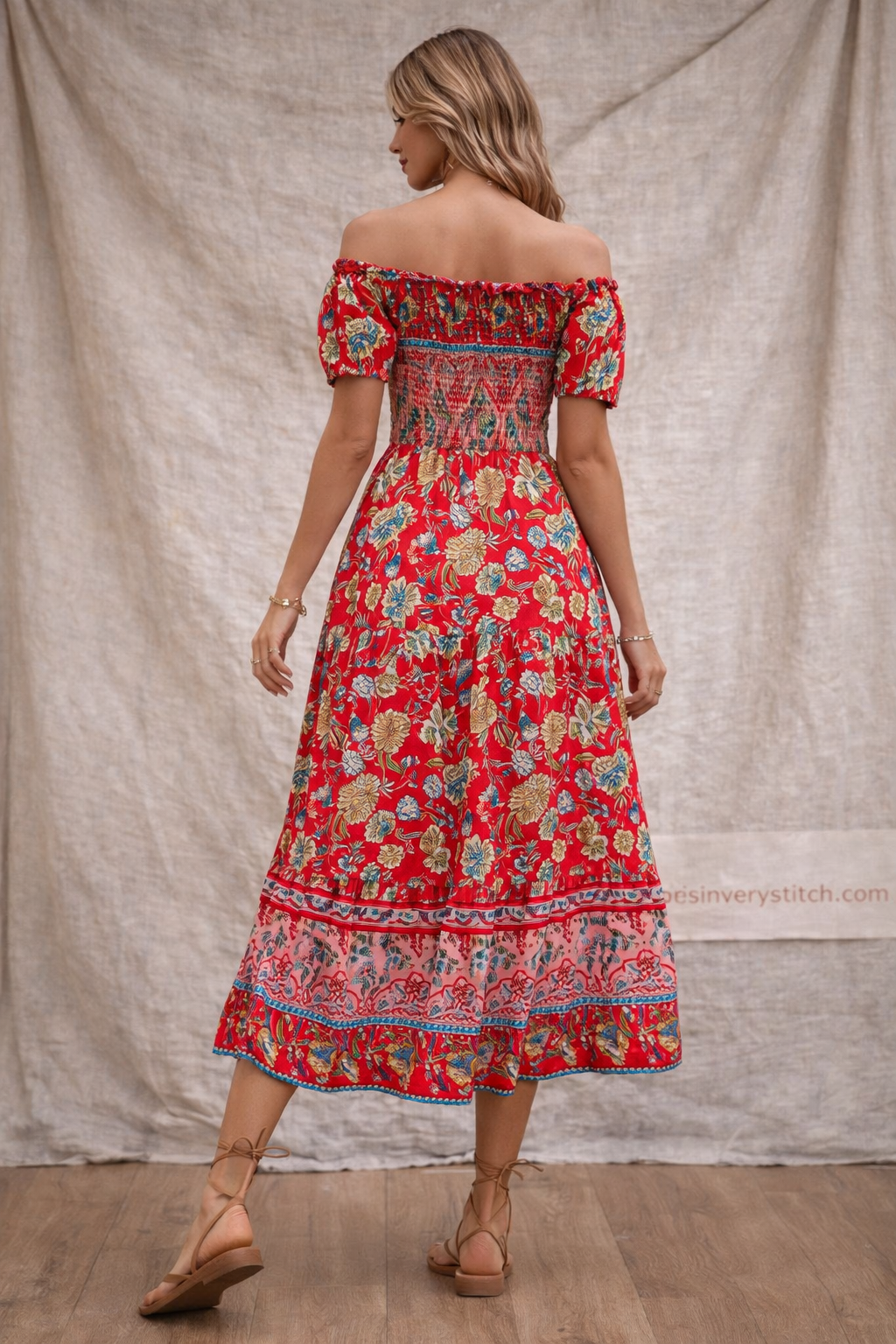 Sleeveless Tiered Mini Dress