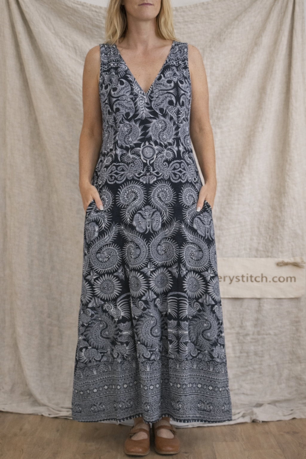 Women's Dress Totem Printed Dress Plus Size
