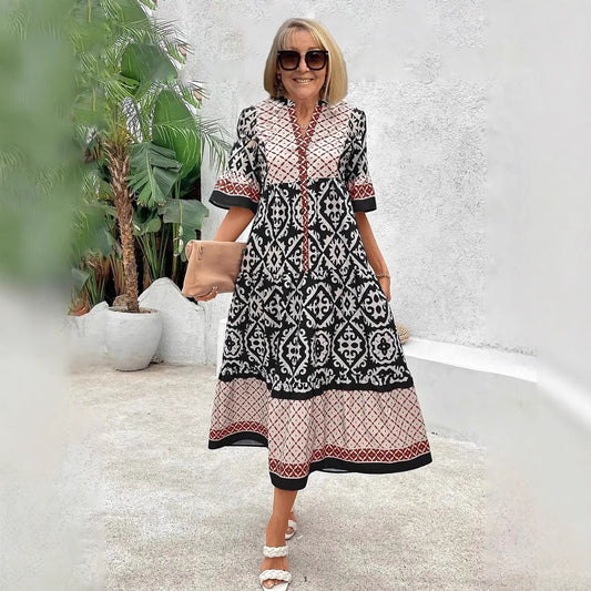 New Plus Size Women's Loose Dress