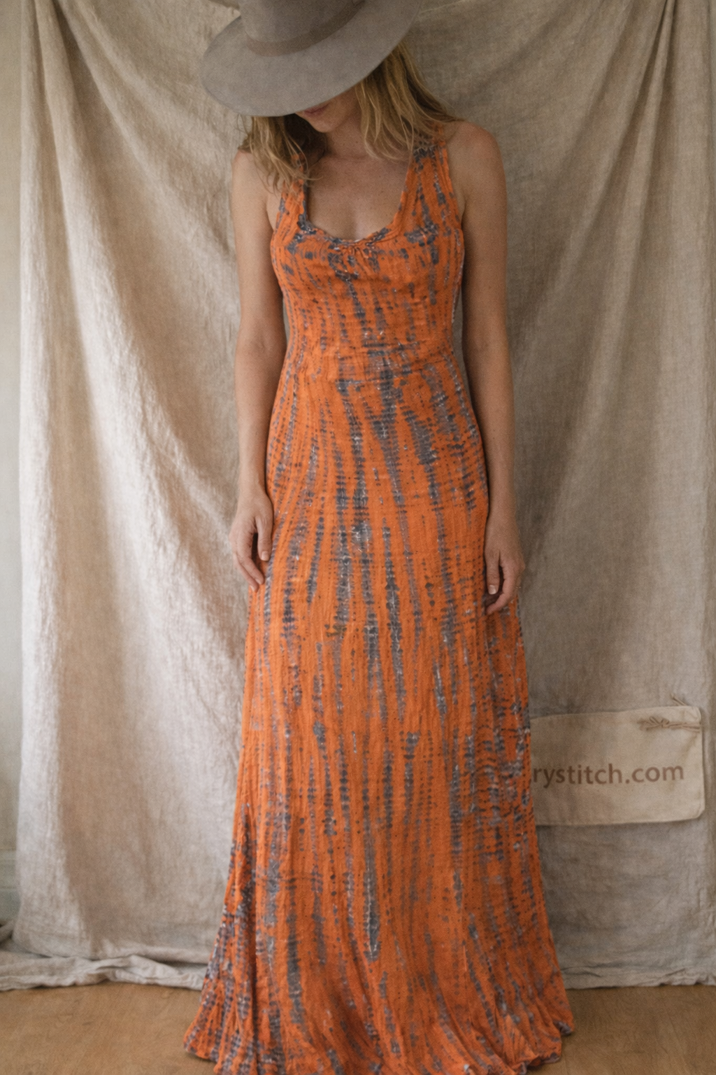 Sunset Mosaic Boho Maxi Dress