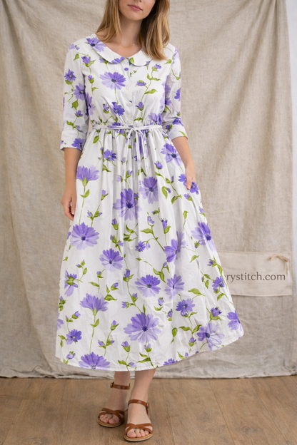 Floral Tank Maxi Dress