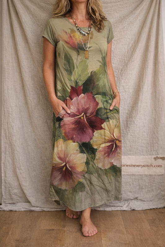 Maxi Floral Dress - Perfect-Fit Comfort