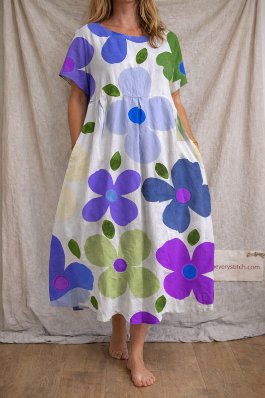 Garden Bloom Oversized Maxi Dress