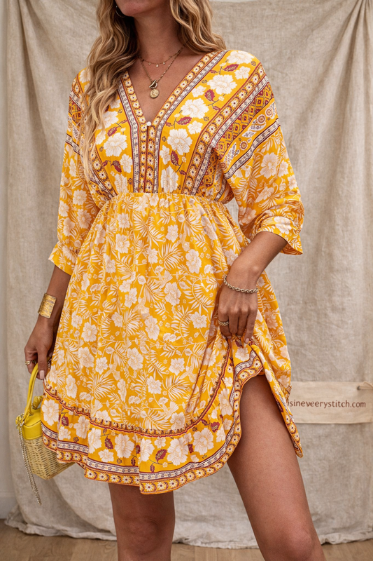 Summer Women's Bohemian Style Dress