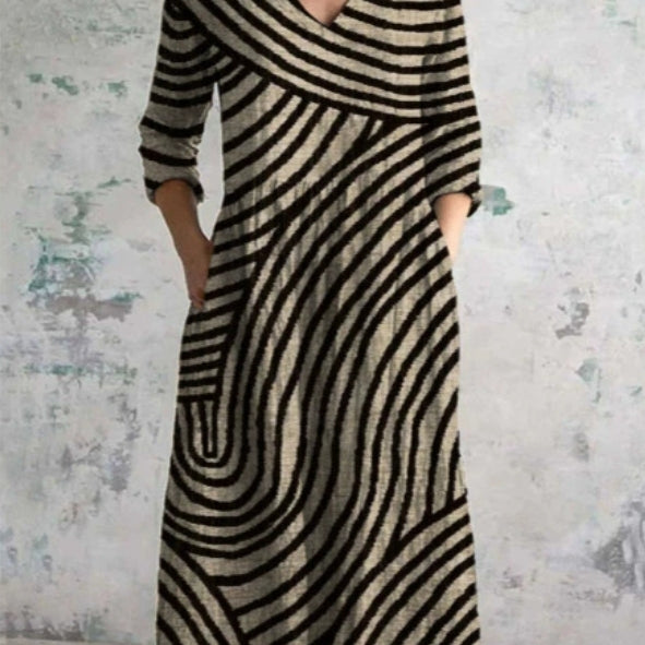 Europe And The United States Summer Urban Casual Loose Dress