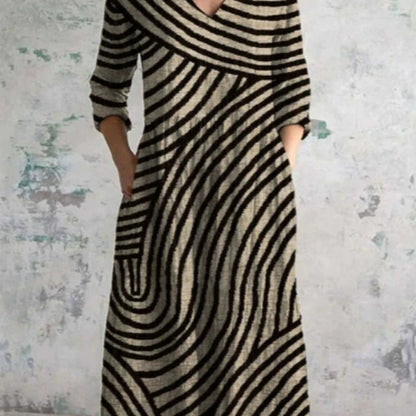 Europe And The United States Summer Urban Casual Loose Dress