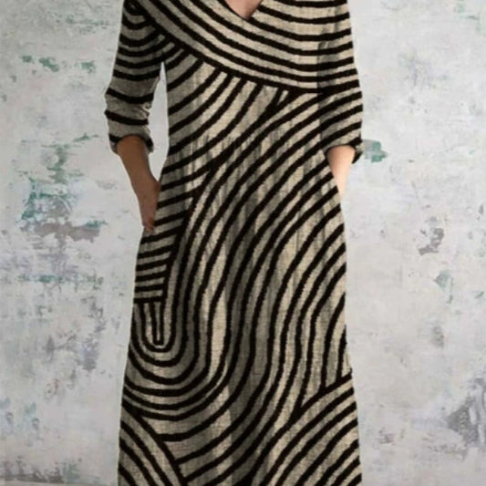 Europe And The United States Summer Urban Casual Loose Dress