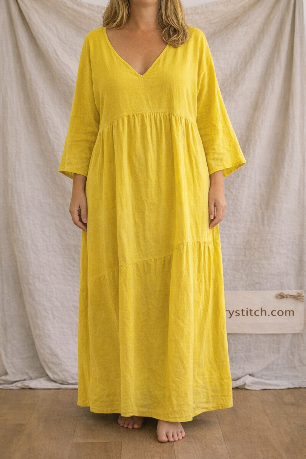 Boho Tiered Relaxed Maxi Dress
