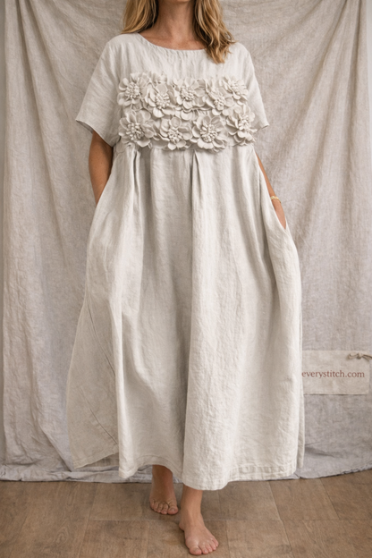 Garden Bloom Oversized Maxi Dress