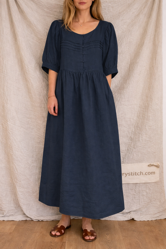 Cotton Linen Dress - Perfect Everyday Fit