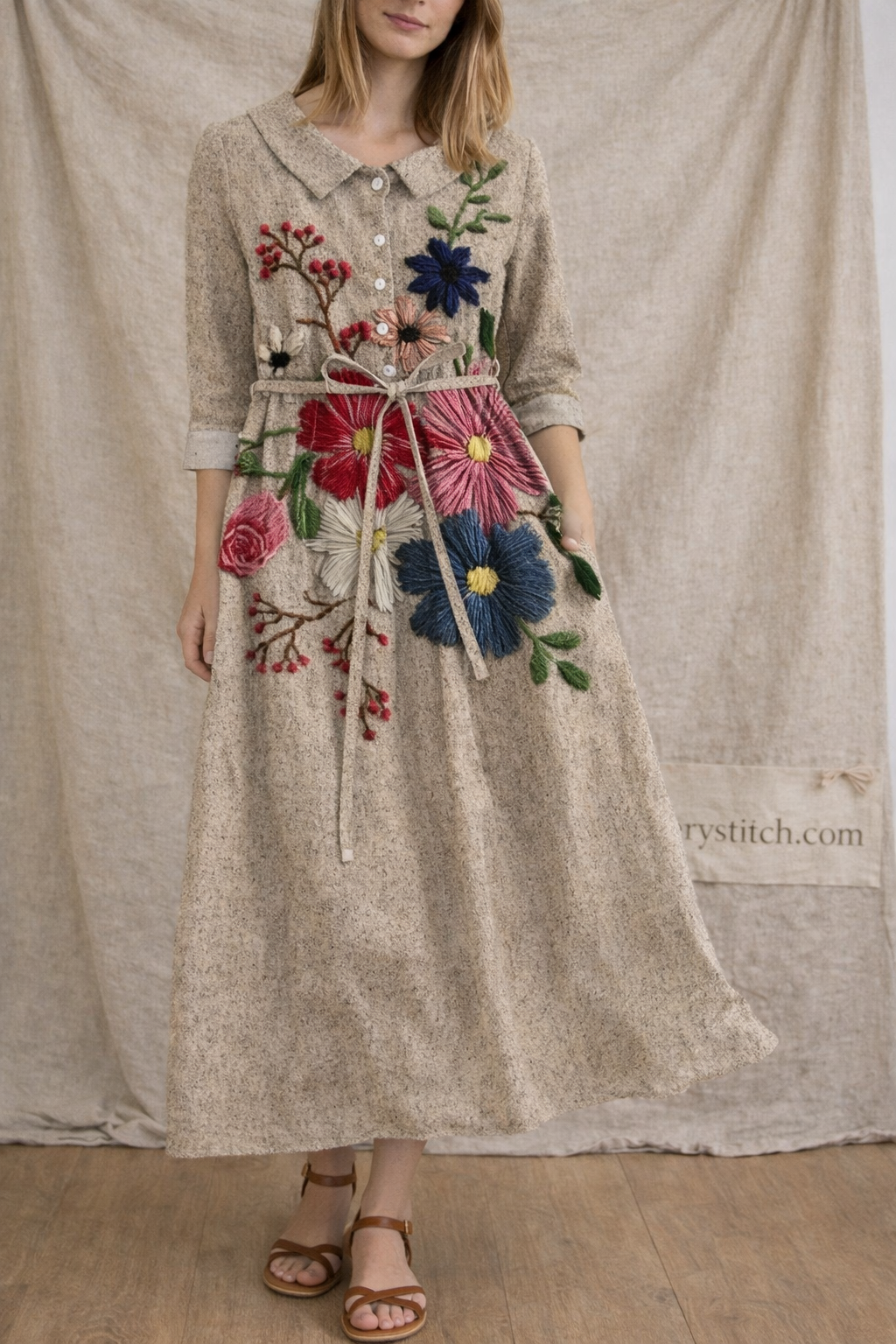 Floral Tank Maxi Dress