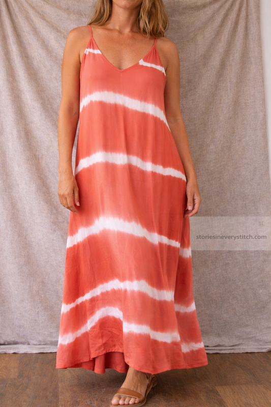 Maxi Dress - Pinterest-Inspired Tie-Dye