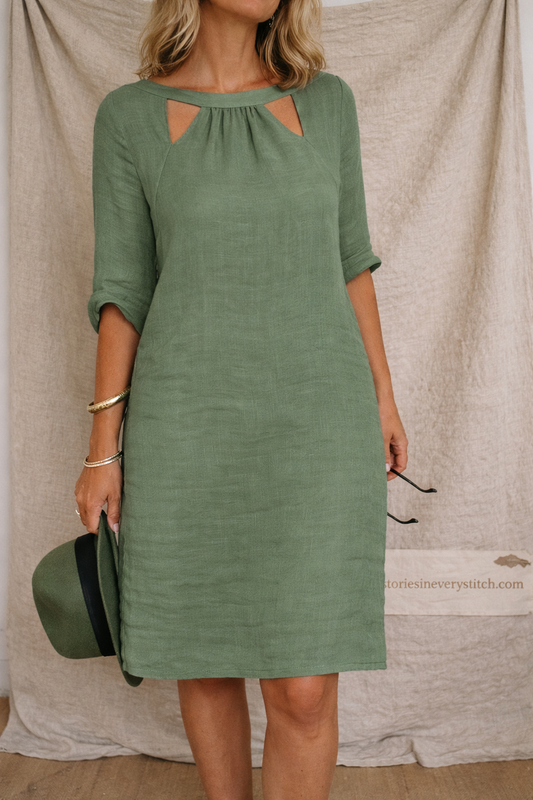 Plus Size Fashion Temperament Dress