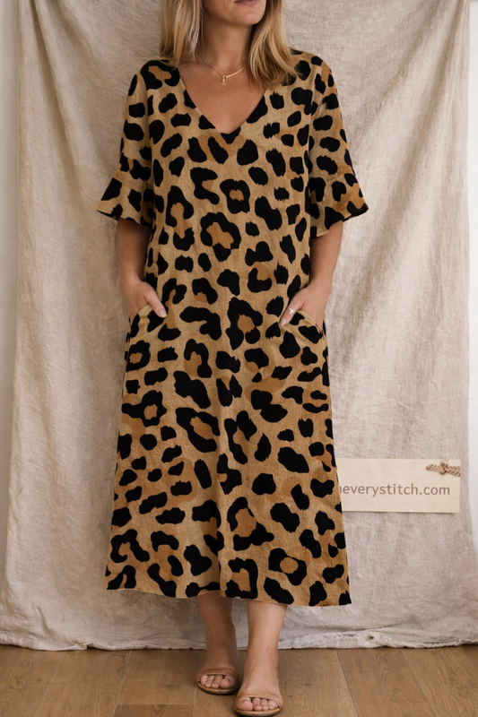 Loose casual plus size dress