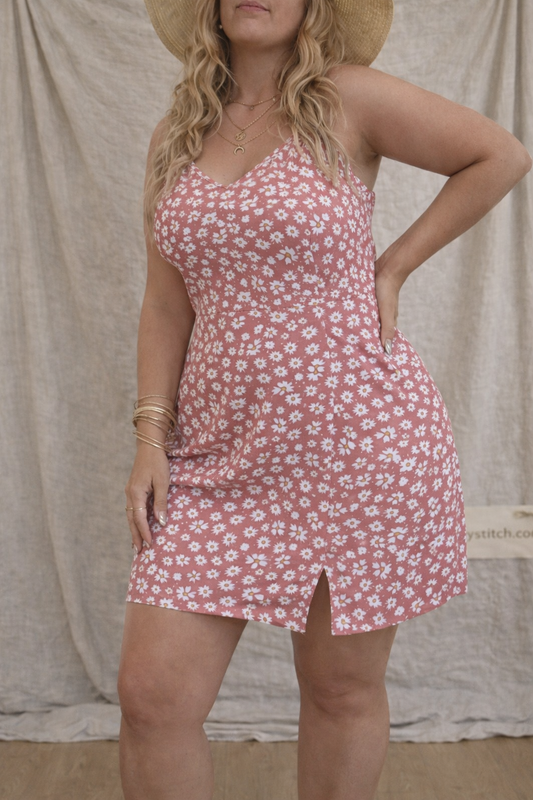 Skirt Print Halter Plus Size Dress