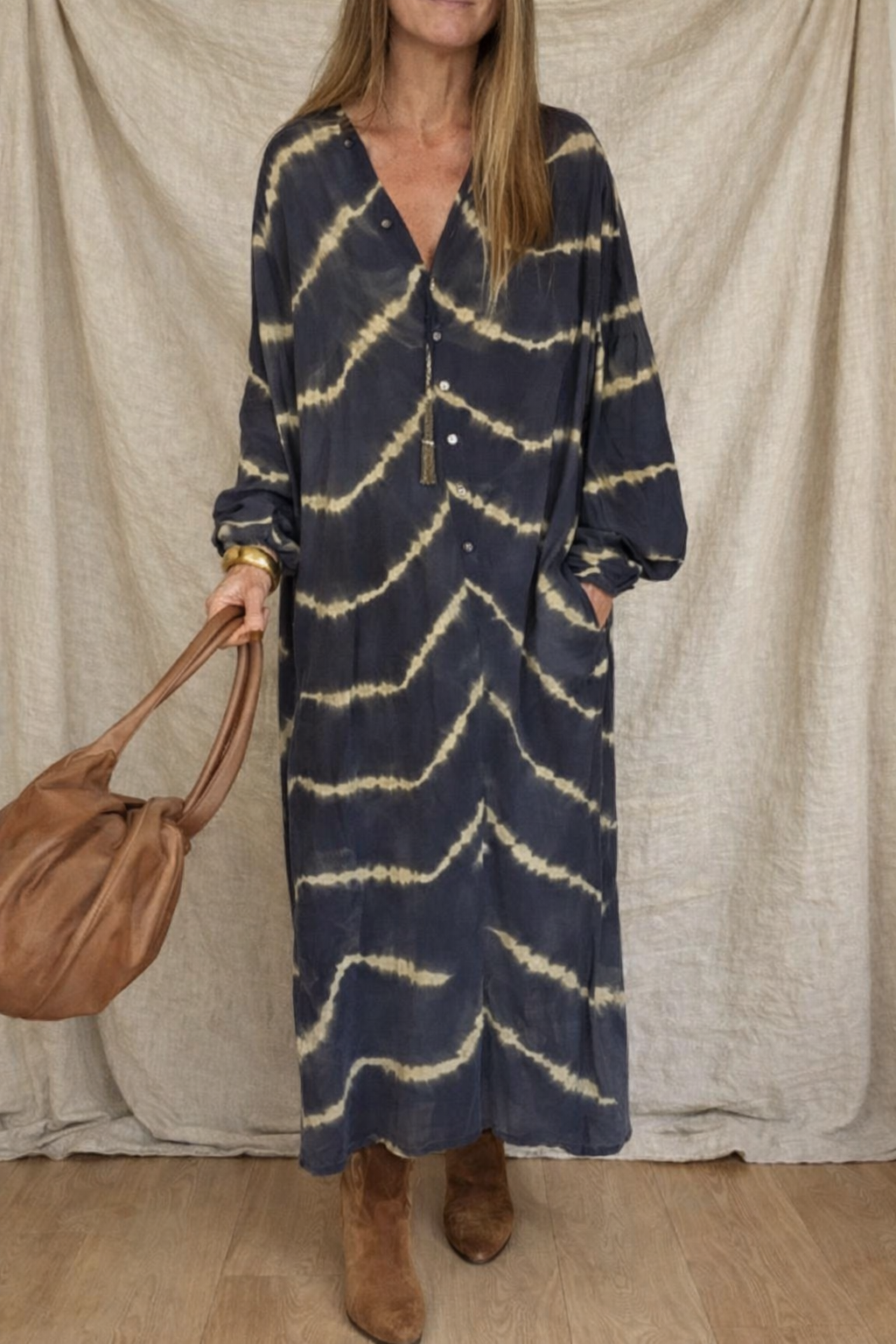 Summer Cardigan Long Dress