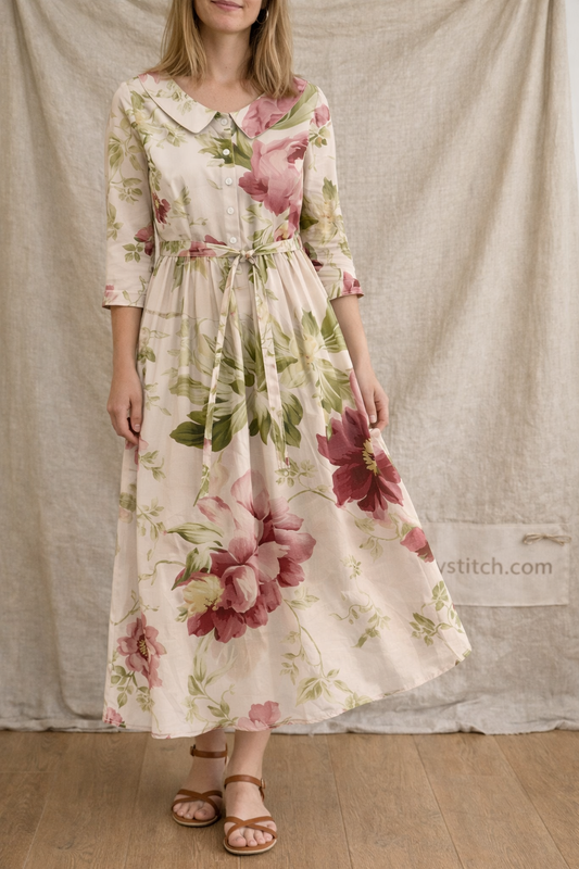 Floral Tank Maxi Dress