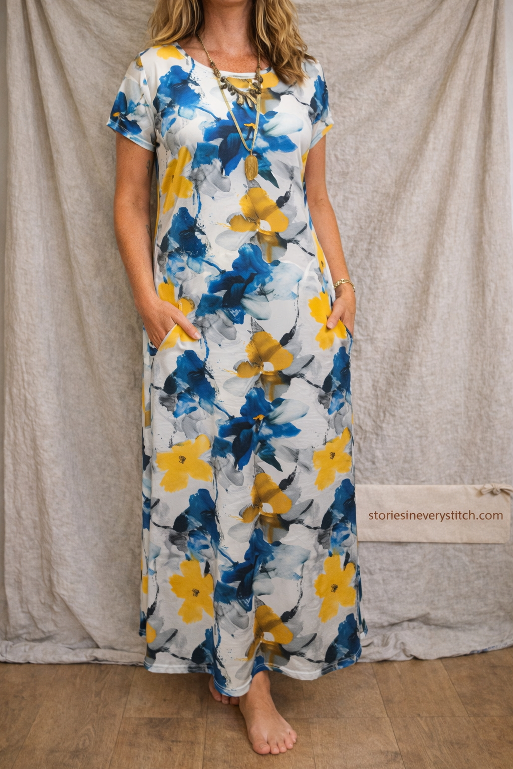 Maxi Floral Dress - Perfect-Fit Comfort