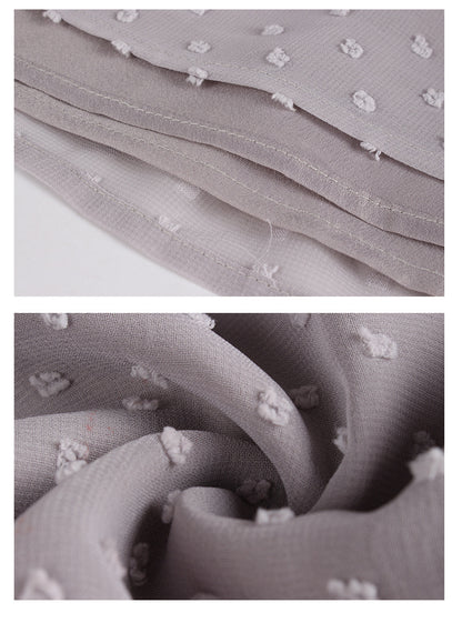 Fashion Summer Ruffles Solid Color Dress