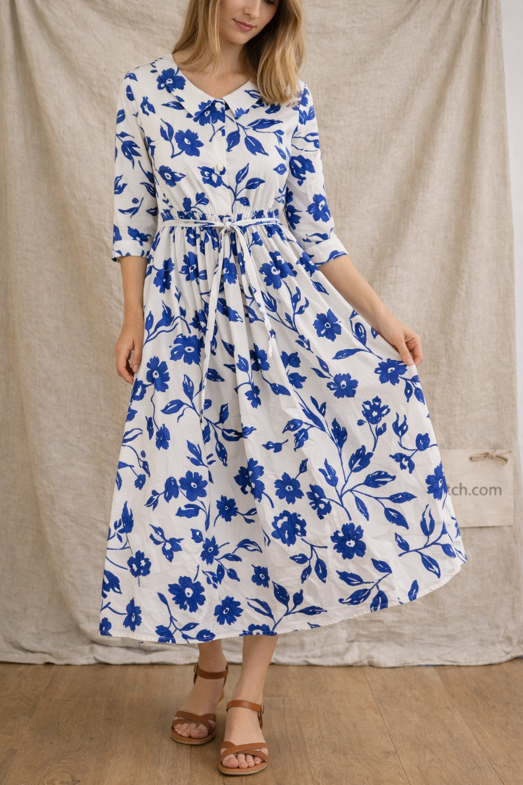 Floral Tank Maxi Dress