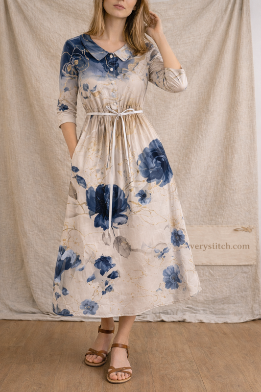 Floral Tank Maxi Dress