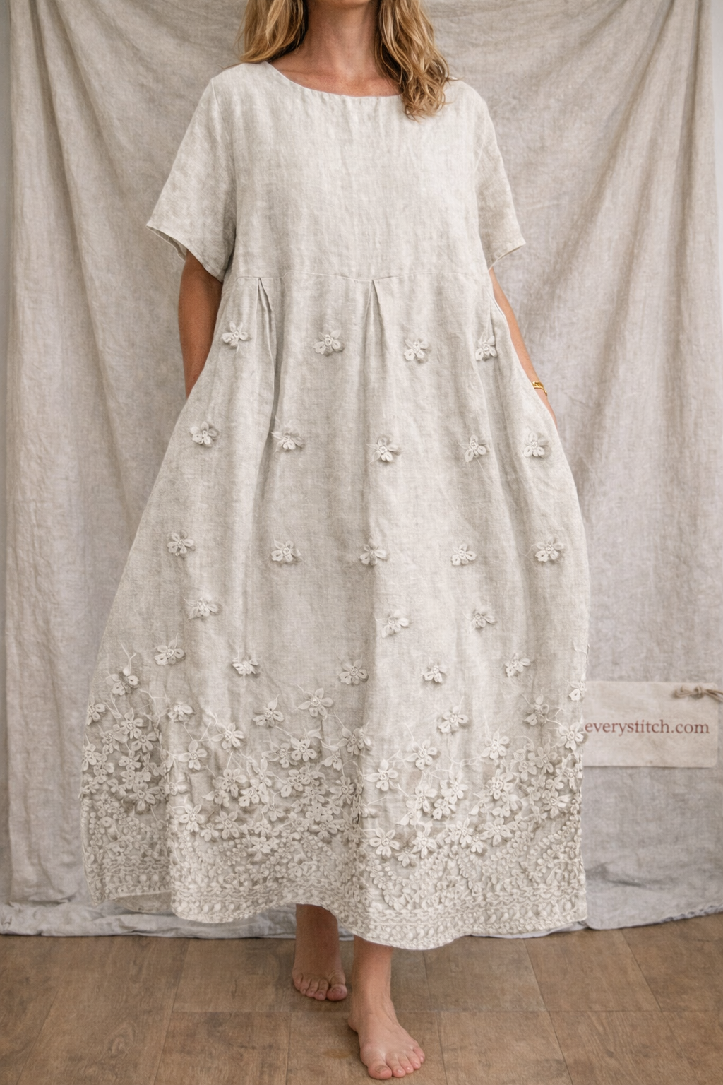 Garden Bloom Oversized Maxi Dress